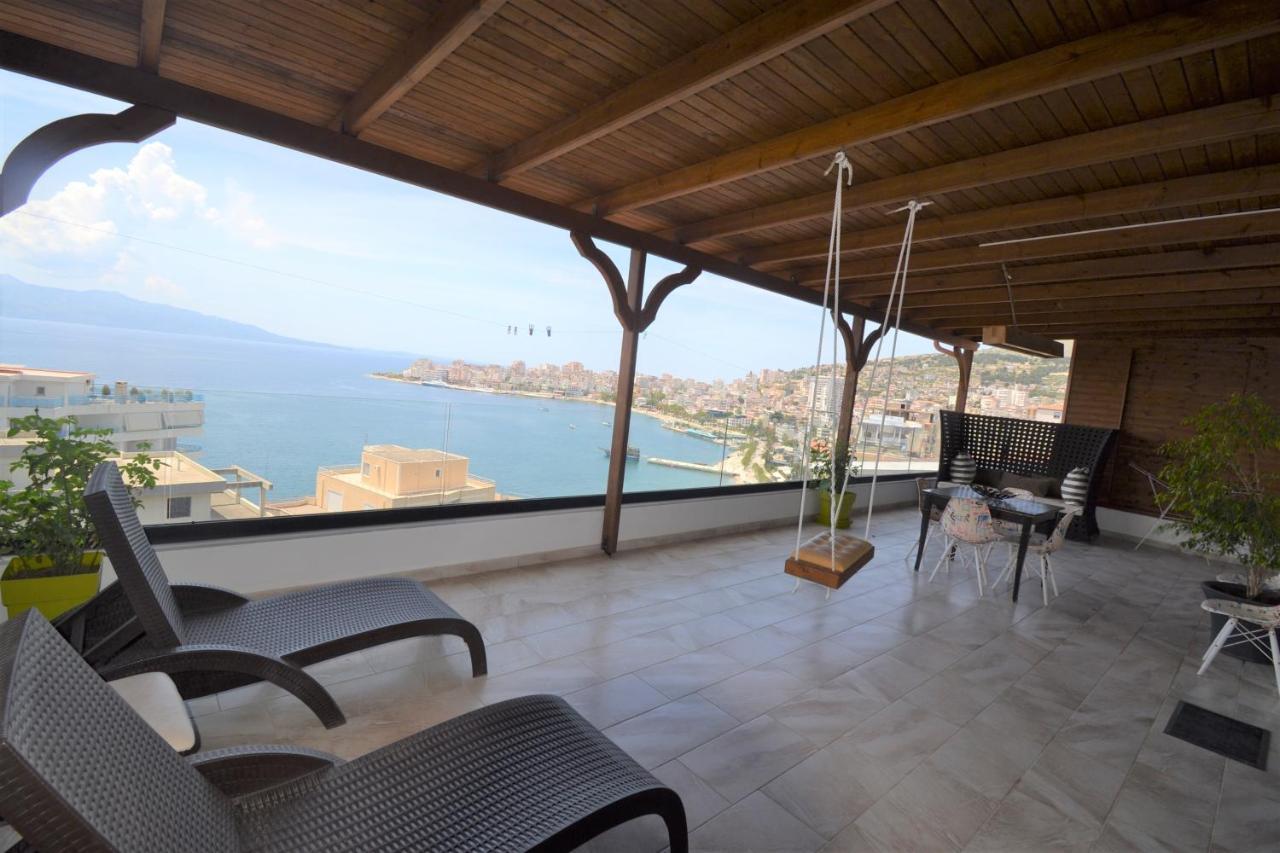 Luxury Penthouse B&E Apartment Sarande Ngoại thất bức ảnh