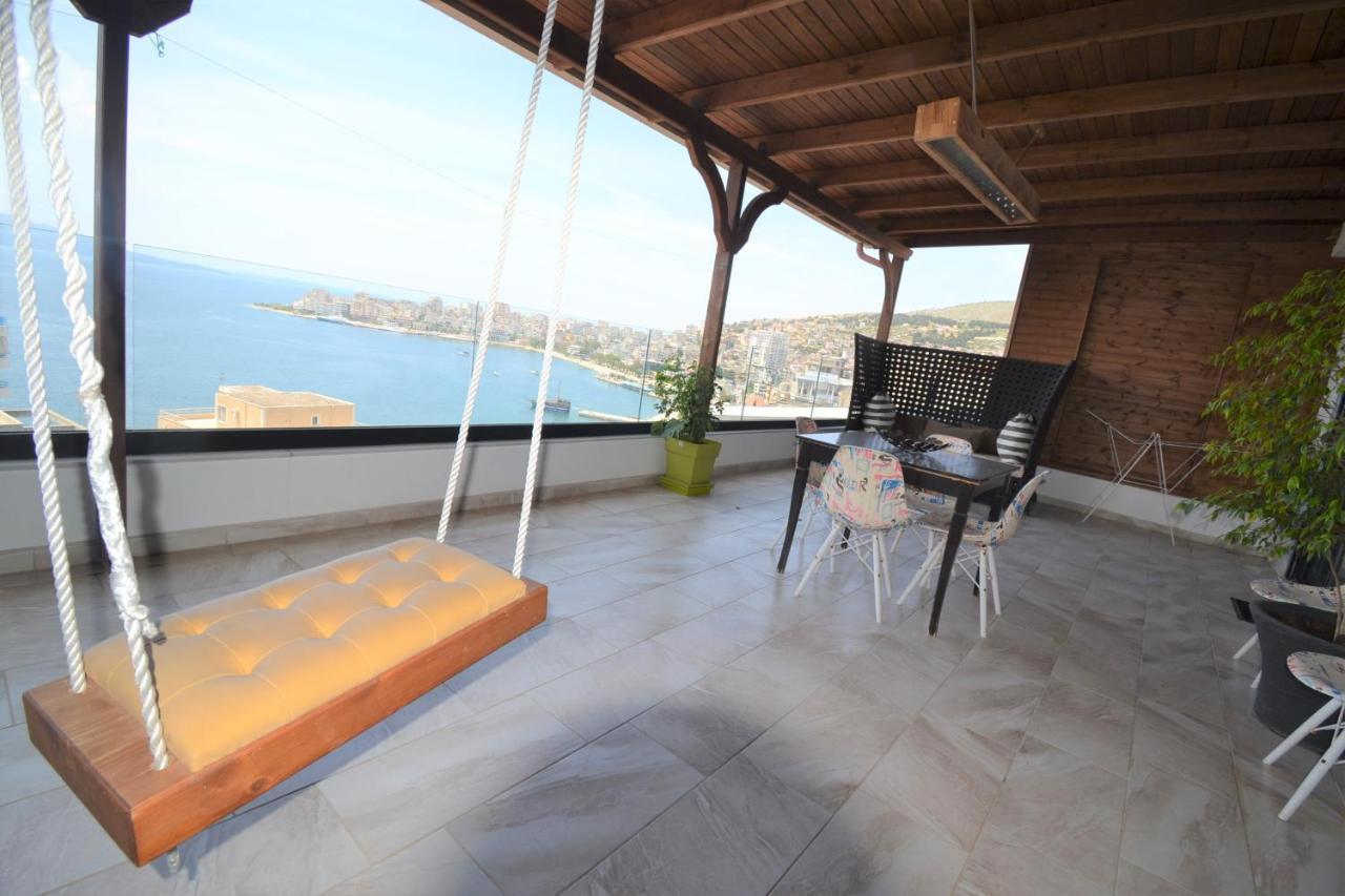 Luxury Penthouse B&E Apartment Sarande Ngoại thất bức ảnh