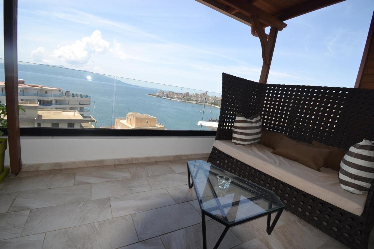 Luxury Penthouse B&E Apartment Sarande Ngoại thất bức ảnh