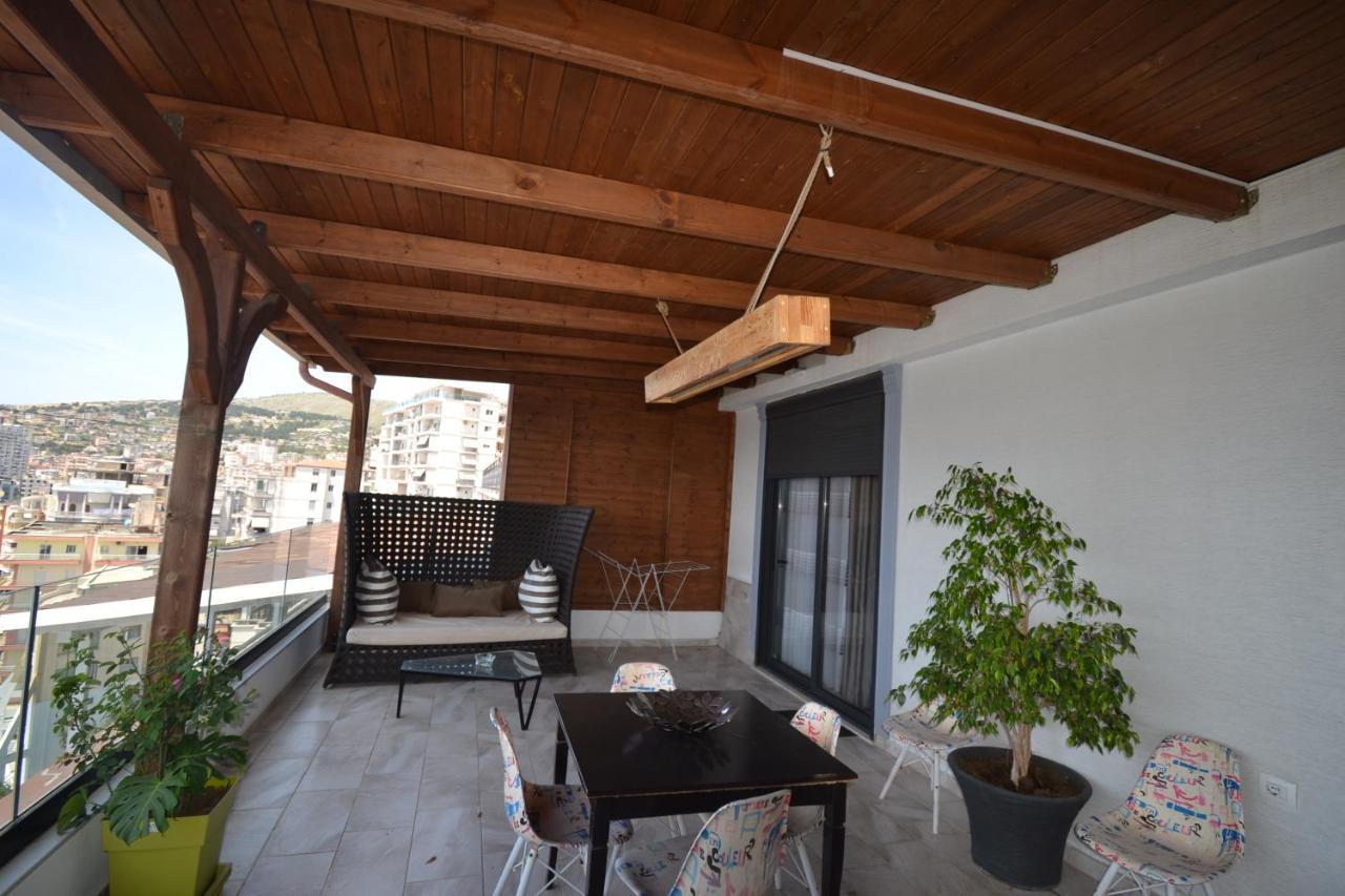 Luxury Penthouse B&E Apartment Sarande Ngoại thất bức ảnh