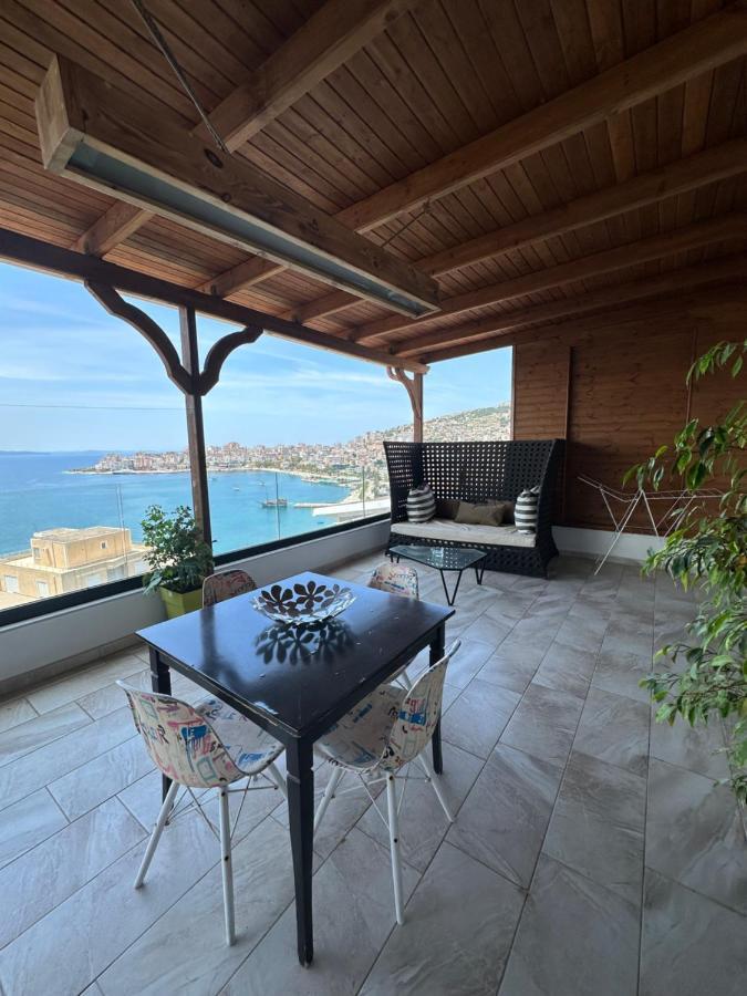 Luxury Penthouse B&E Apartment Sarande Ngoại thất bức ảnh